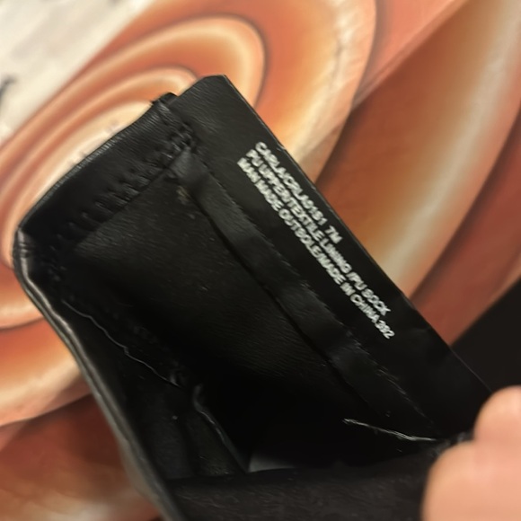 Steve Madden - Carla Black Leather Ankle Boot with Chunky Block Heel - Picture 4 of 6